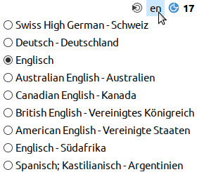 Sprachumschalter